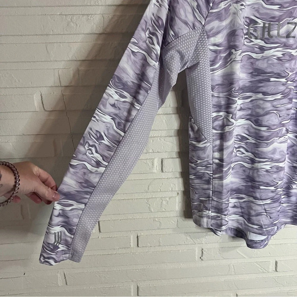 Gillz Long Sleeve Purple Tournament Series UV Fishing Shirt, Women’s Size Small - Picture 3 of 5